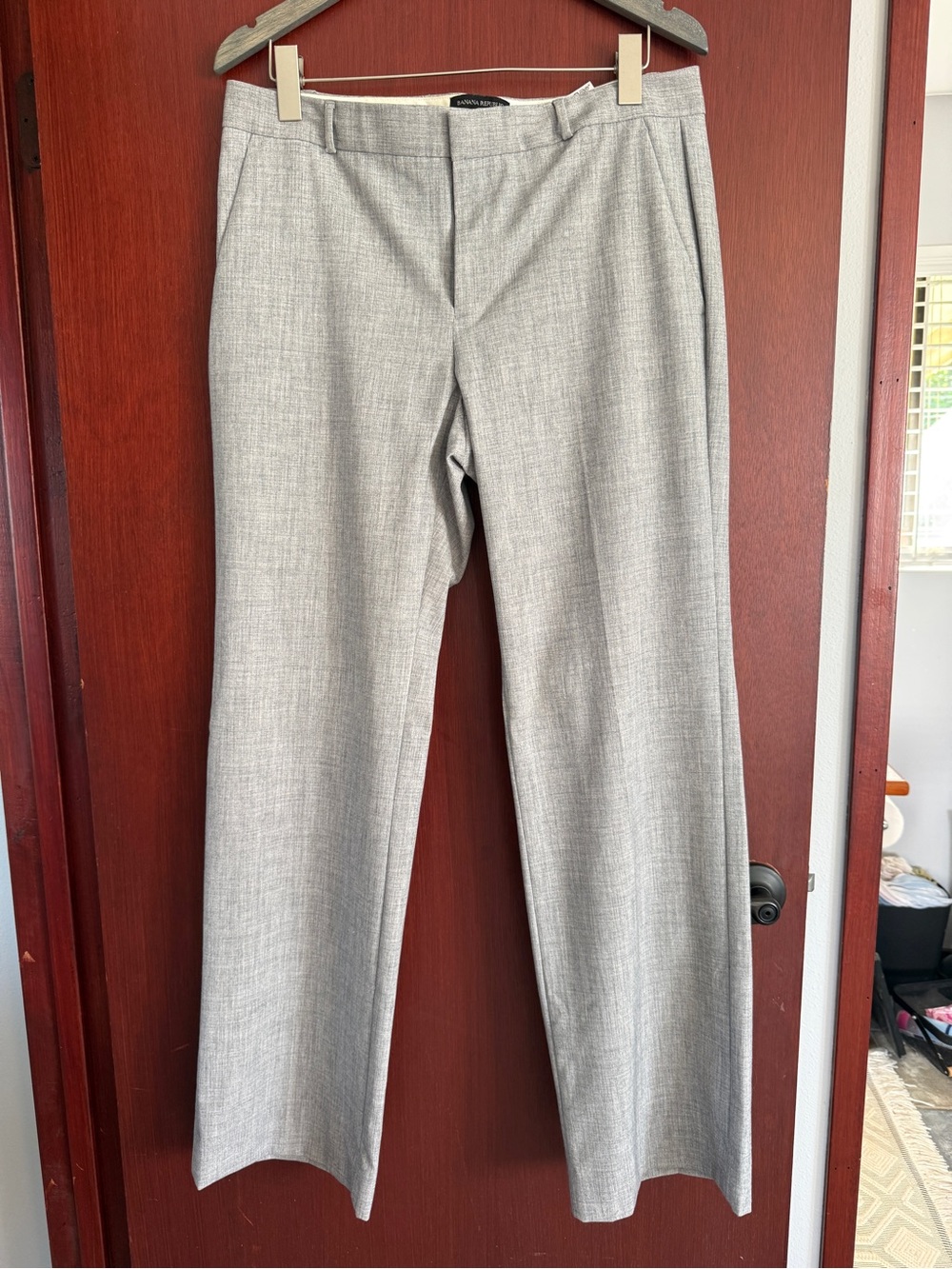 Banana Republic Light Gray Women's Tailored Blazer and slacks - Picture 2 of 2